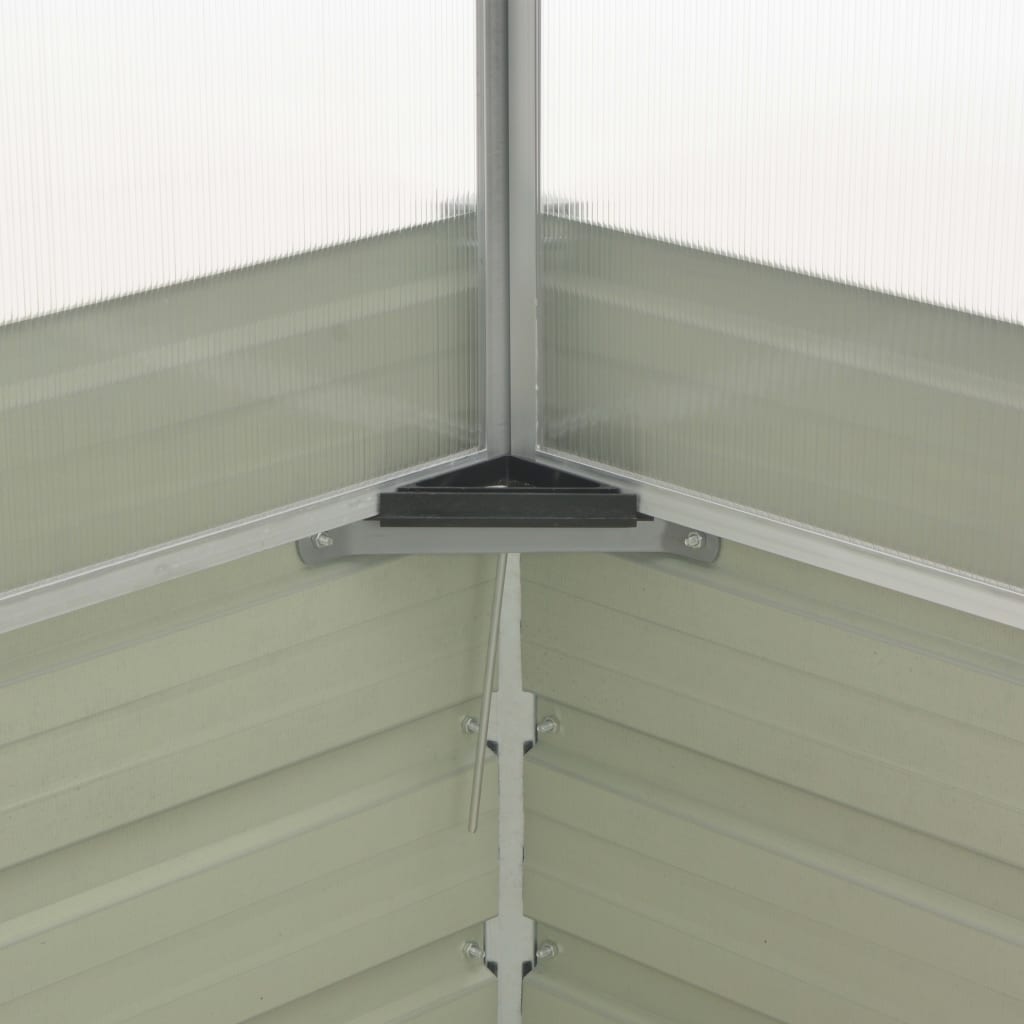 Maison Exclusive - Serra Antracite 100x100x77 cm in Acciaio Zincato - 6