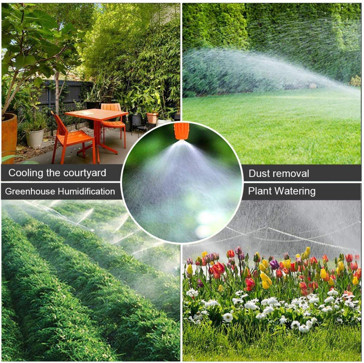Système D'irrigation,149 Pcs Micro Irrigation Goutte à Goutte Kit Arrosage Automatique,Systeme Arrosage Aoutte A Goutte Irrigation De Jardin-20M - 7