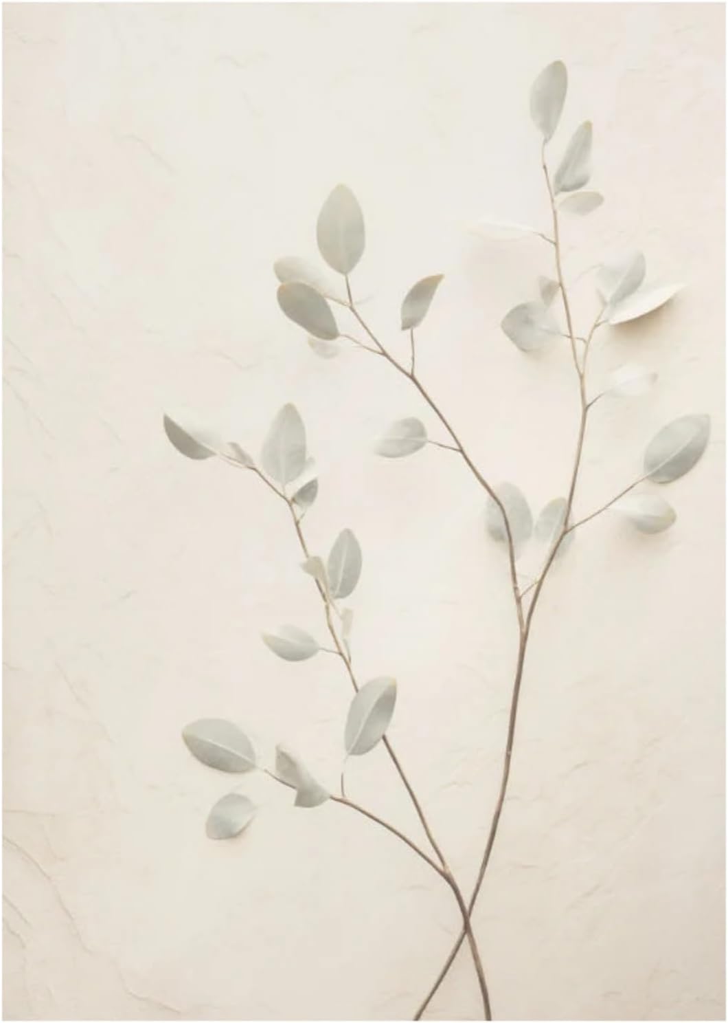 Lot de 3 posters - Beige - Décoration moderne et esthétique - Toile - Pour salon, chambre à coucher - Sans cadre - 21 x 30 cm - 5