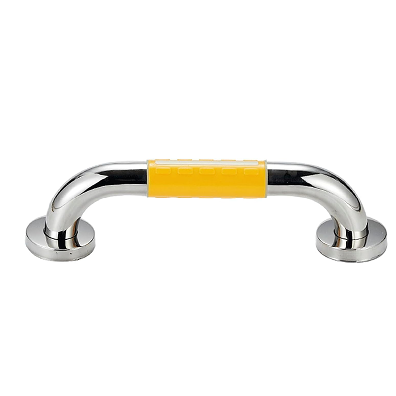 Uchwyt prysznicowy (50 cm żółty), uchwyt antypoślizgowy, uchwyt ścienny ze stali nierdzewnej, uchwyt bezpieczeństwa do prysznica i wanny