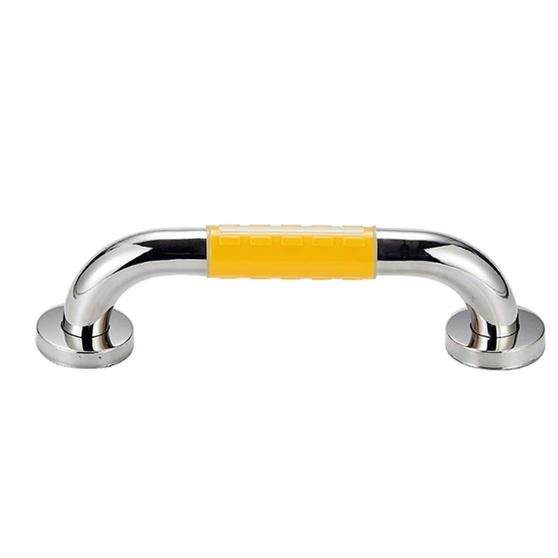 Uchwyt prysznicowy (50 cm żółty), uchwyt antypoślizgowy, uchwyt ścienny ze stali nierdzewnej, uchwyt bezpieczeństwa do prysznica i wanny