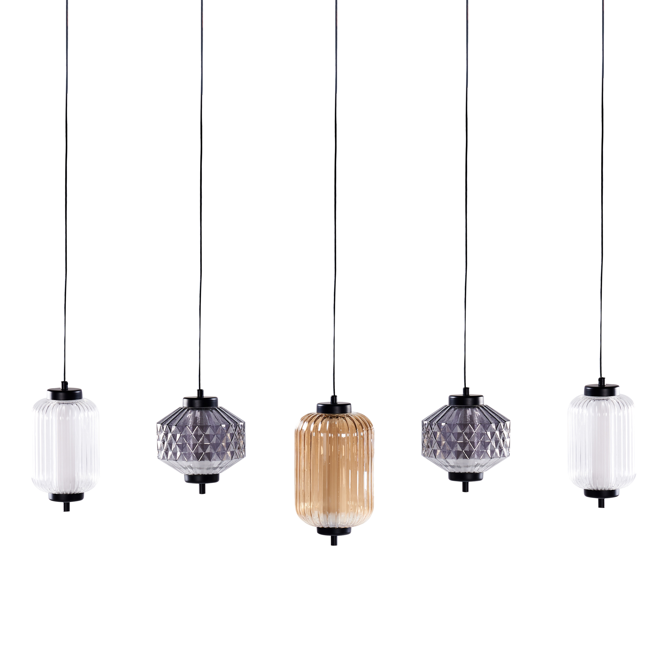 Lustră LED SULLANE LED Sticlă Multicolor