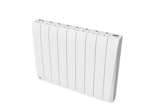 Radiateur électrique fixe à inertie sèche céramique 2000W Bestherm TIKEI horizontal blanc