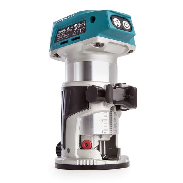 Makita DRT50Z 18V LXT Kantenfrees Ø 6 en 8 mm (Alleen machine)