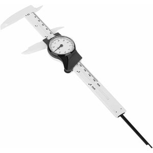 Pied à Coulisse En Plastique 150 Mm - Vernier Métrique/impérial - Pour Mesure De Précision Facile