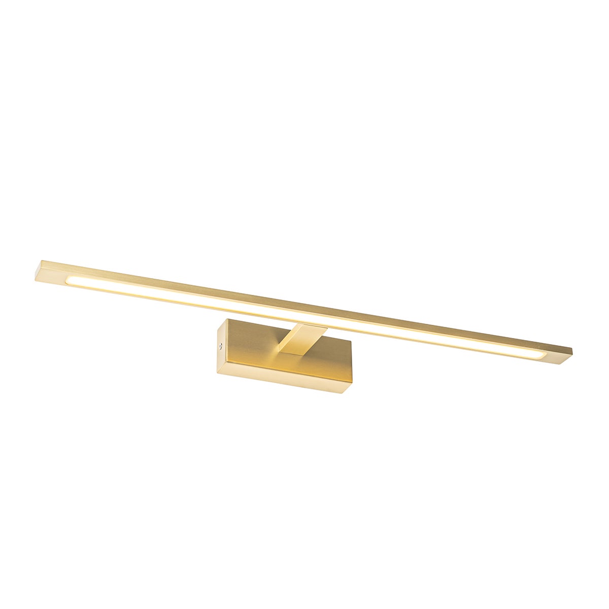 Qazqa design applique murale - Jerre - doré/laiton, led intégrée 22w incluse, Integrated led, 2700k, blanc chaud, 62cm, IP44, - 7