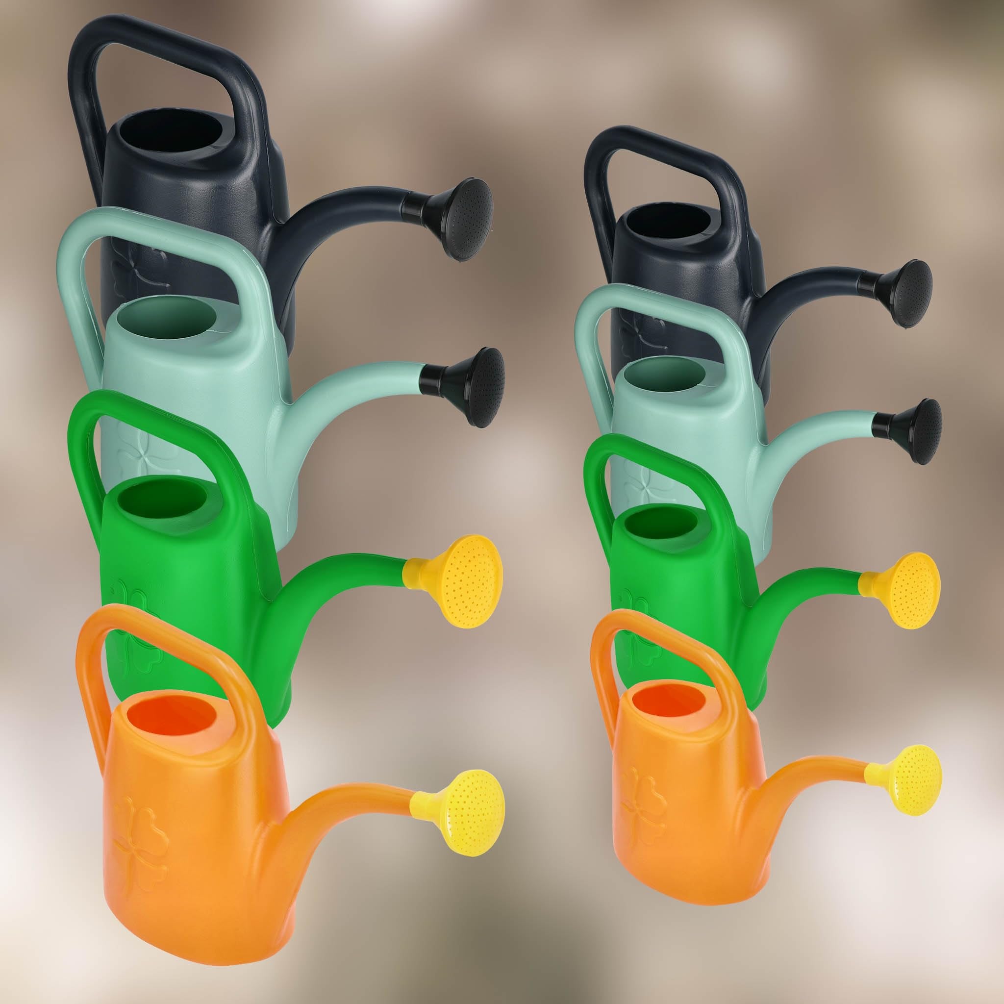 Konewka Ogrodowa Plastikowa - 1,8 L - Konewka do Ogrodu z Sitkiem - Podlewanie Roślin - Zielona KOTARBAU - 7