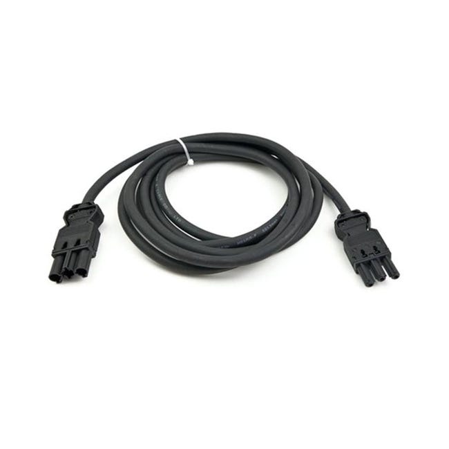 Ledkia Cable Macho-Hembra 3m Negro PA | Leroy Merlin