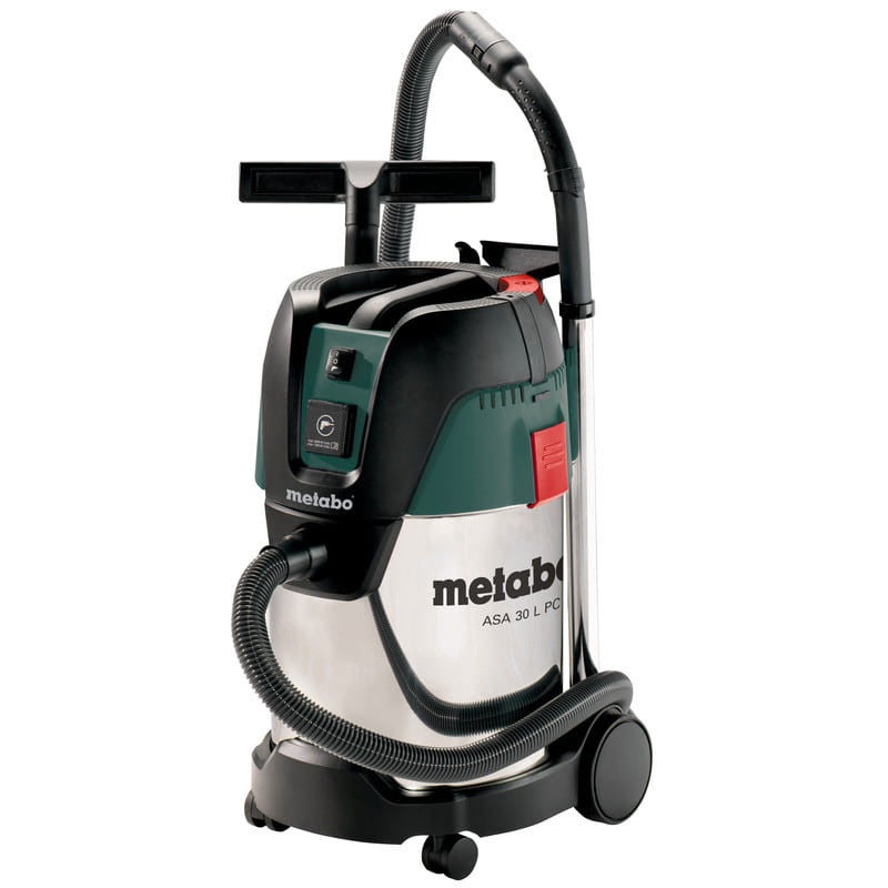 Metabo Asa 30 L Pc Aspirador De Acero Inoxidable, 602015000 Acero Inoxidable, Leroy Merlin