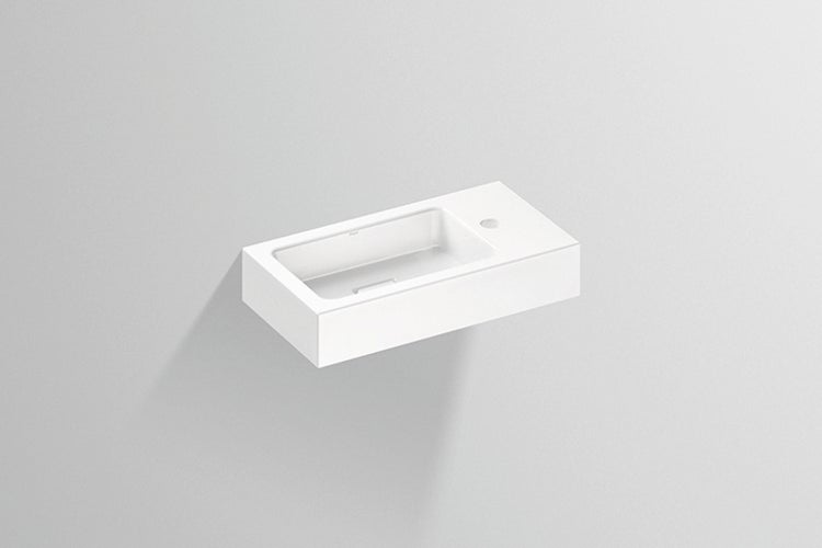 Lavabo Alape WT.XS500H.L, rectangulaire L : 500mm H : 100mm P : 268mm ...