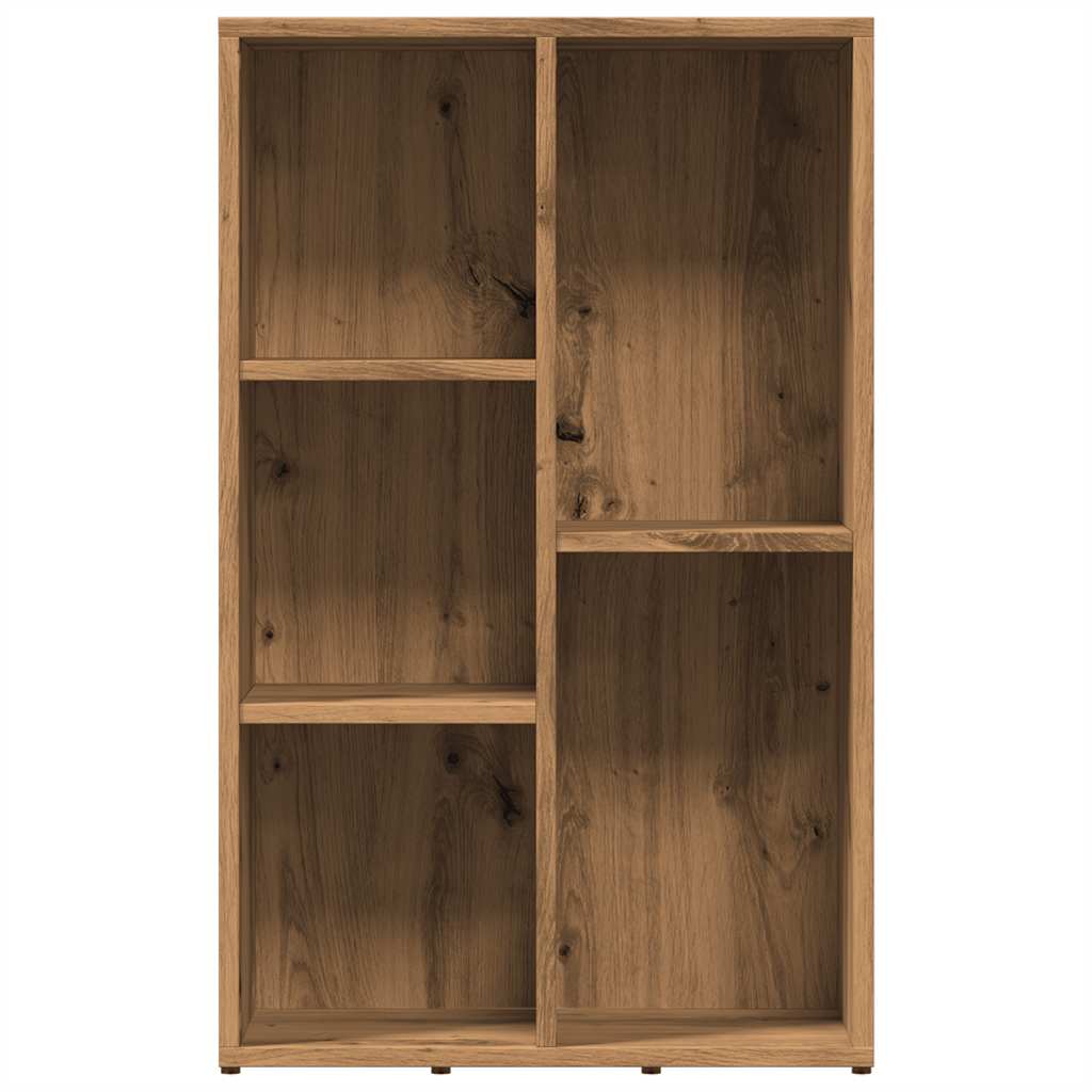 Bibliothèque | Armoire de livres | Meuble de Rangement chêne artisanal 45x25x80 cm bois d'ingénierie CFW719552 - 5