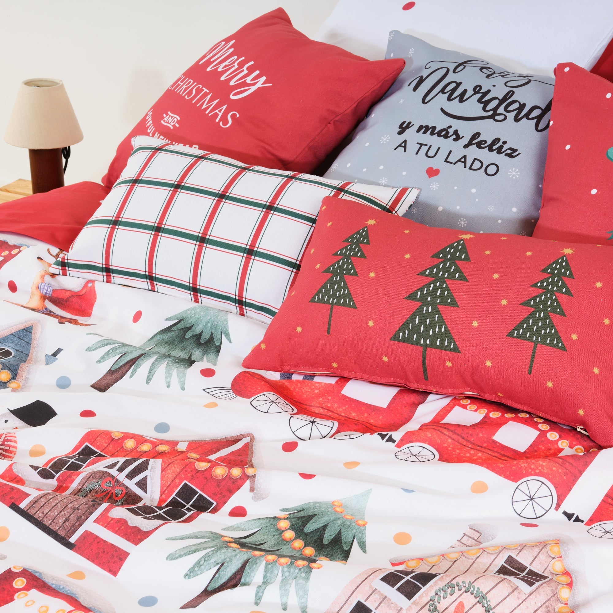 Copripiumino con bottoni a pressione Laponia 12 260x240 cm - 6