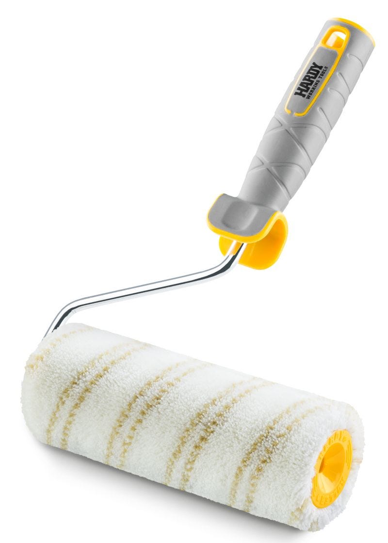 Le Rouleau Rouleau à peinture confortable - avec Manchon Maxprofi - Largeur 18 cm ...