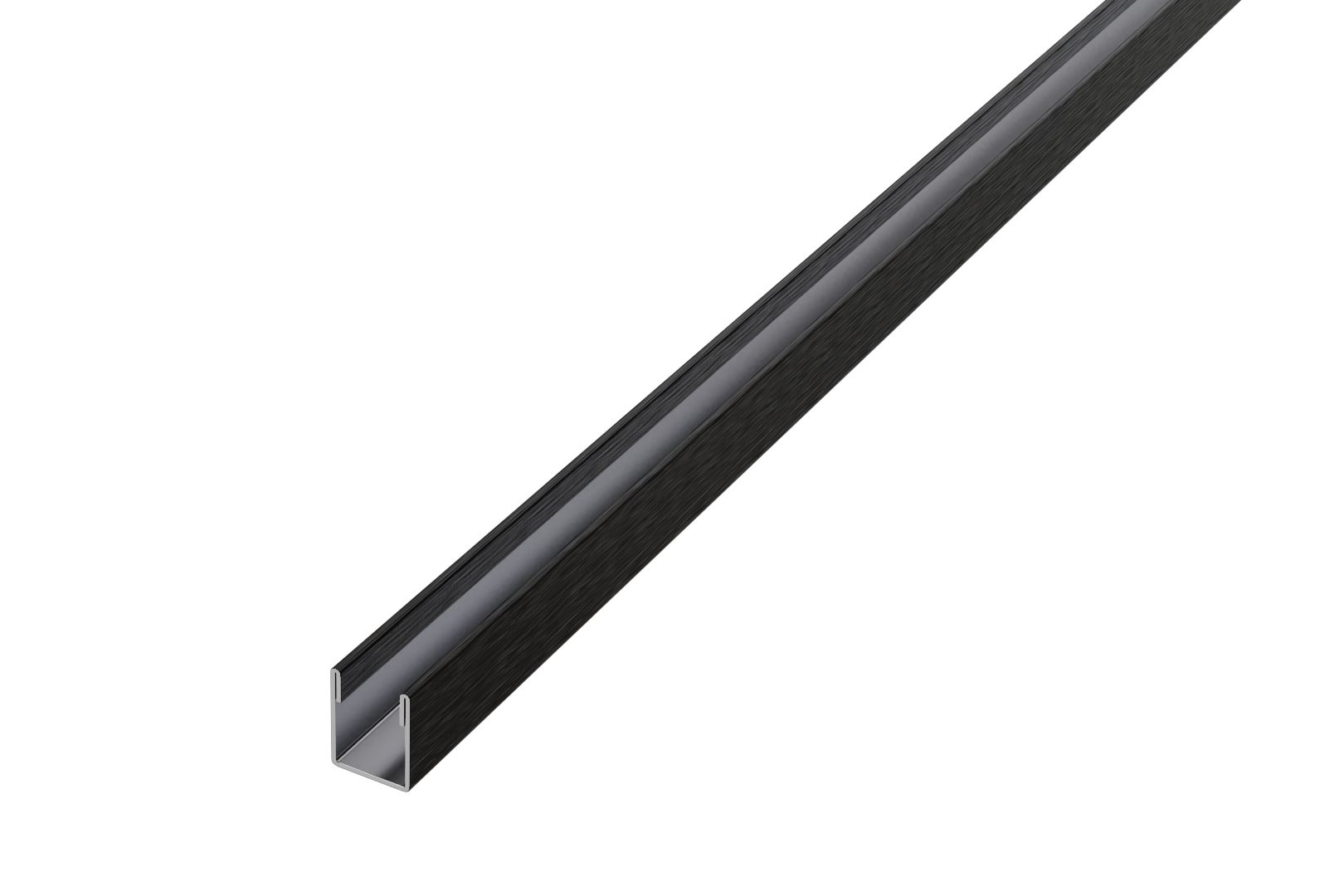 Profilé inox LM pour montage verre de douche 8-10mm épaisseur 11mm x ...