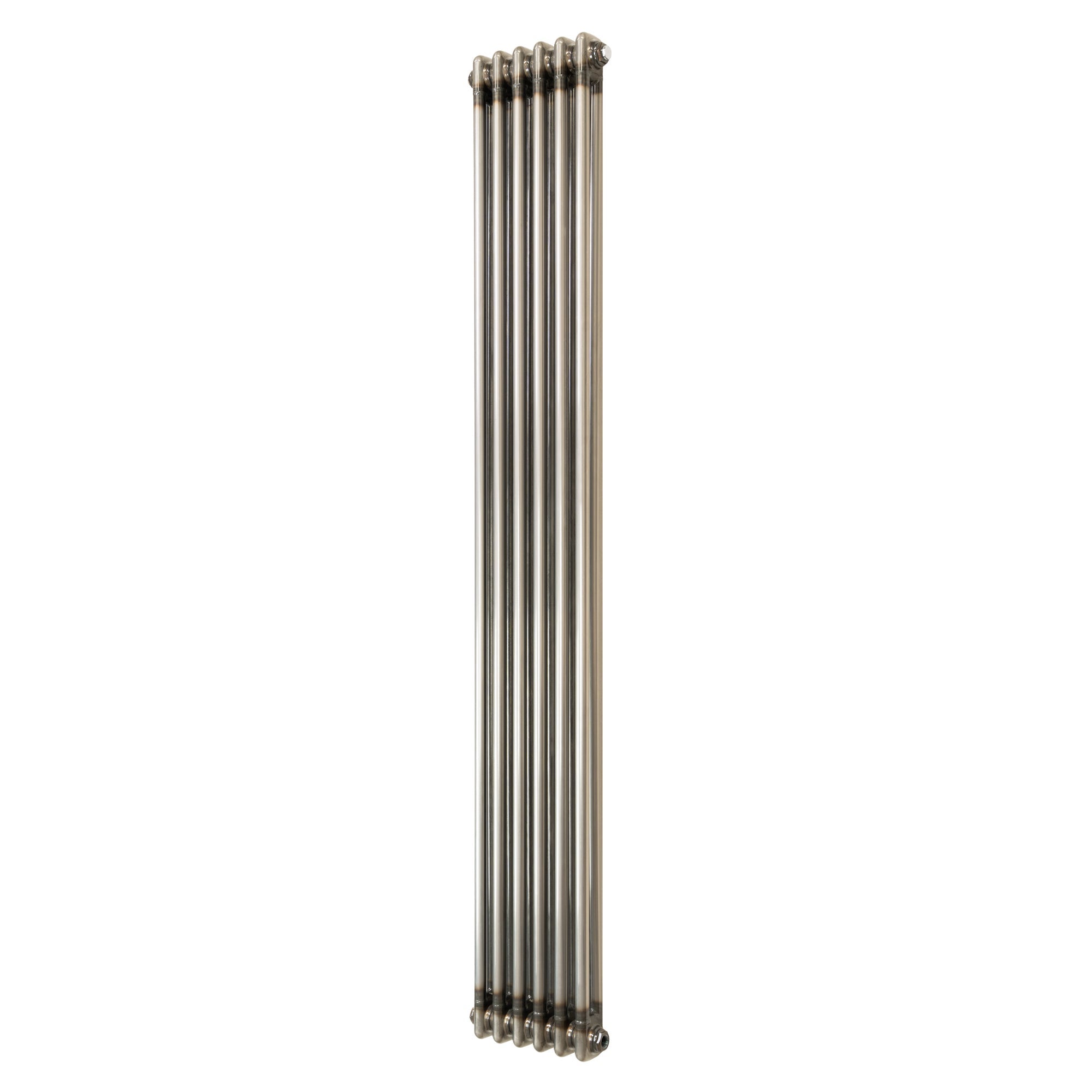 Radiateur Traditionnel à 2 Colonnes 1800 x 290 mm en Acier Métal Brut — free download