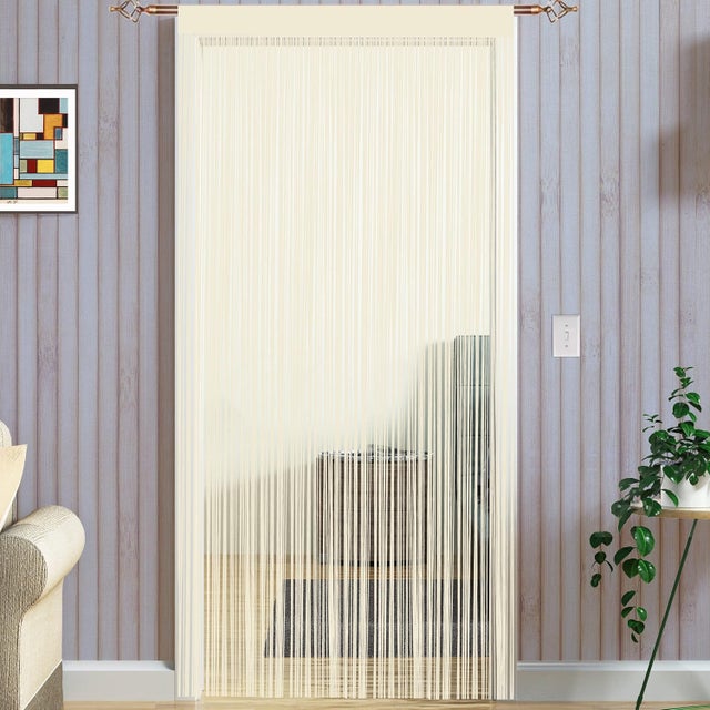 Rideau Anti-Mouches 95x200 cm – Moustiquaire pour Porte Extérieure, Séparation de Pièces, Protection Contre les Insectes