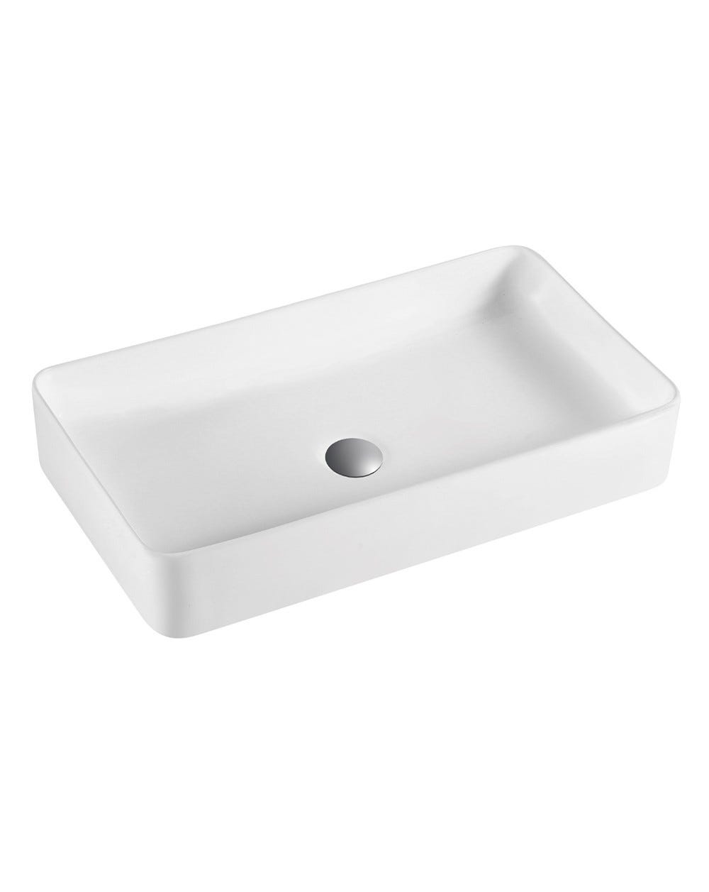 Lavabo Sobre Encimera Cerámico Blanco Brillo | Lavamanos Baño Para Encimera Rectangular | 50,5cm X 40,5cm | Blanco Brillo con Ofertas en | Ofertas Online Lavabo Sobre Encimera Cerámico Blanco Brillo | Lavamanos Baño Para Encimera Rectangular | 50,5cm X 40,5cm | Blanco Brillo con Ofertas en | Ofertas Online