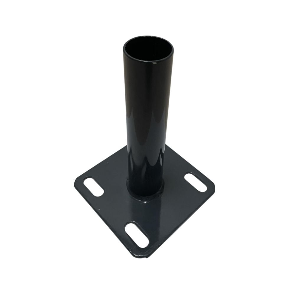 Adaptateur Rallonge Et Angle Pour Poteau Docapole - Embout Fileté Standard, Noir Nylon