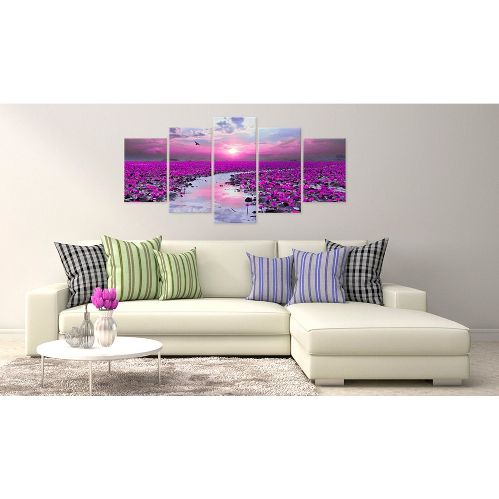 Tableau le fleuve de la magie - 100 x 50 cm - 2