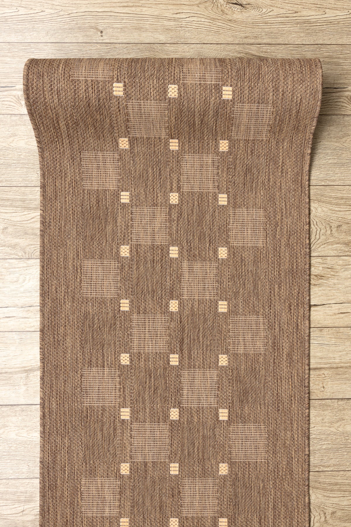 PASSATOIA SIZAL FLOORLUX disegno 20079 coffe / mais 70 cm 70x920 cm - 4