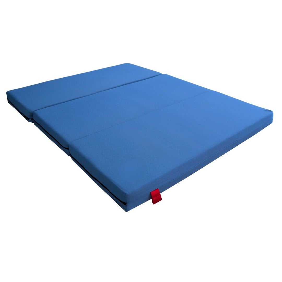 Cama para fiat doblo -3cm, 20kg/m3. suave, 0cm de viscoelástica - azul