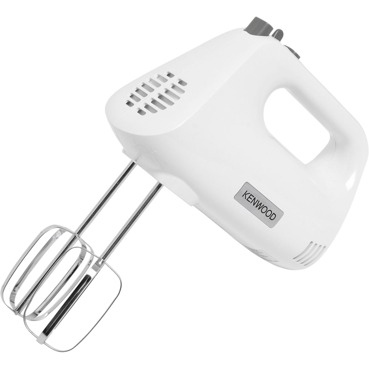 Kenwood HMP30.A0WH Sbattitore Elettrico, Pratico e Potente, Facile Utilizzo, 5 velocità+Pulse, in Dotazione 2 ganci e 2 fruste, Pratico Tasto di Rila
