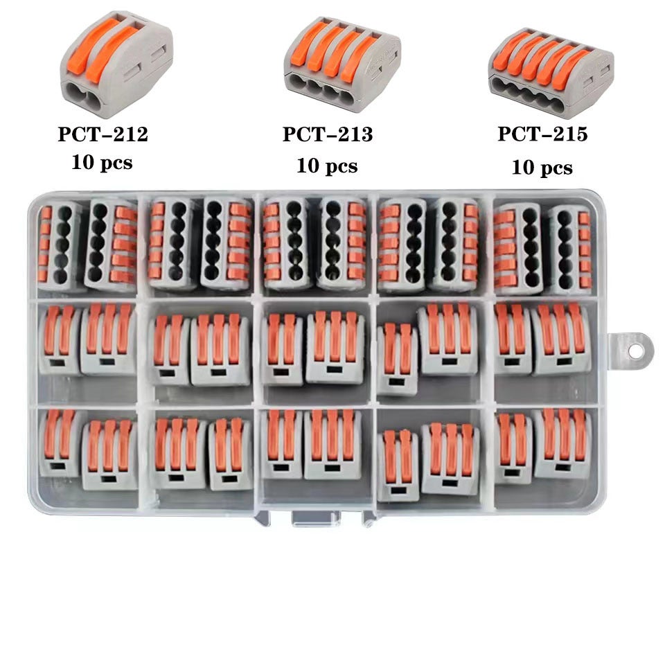 Bornes de Connexion, 300 pinces Connecteur électrique avec levier de — free download