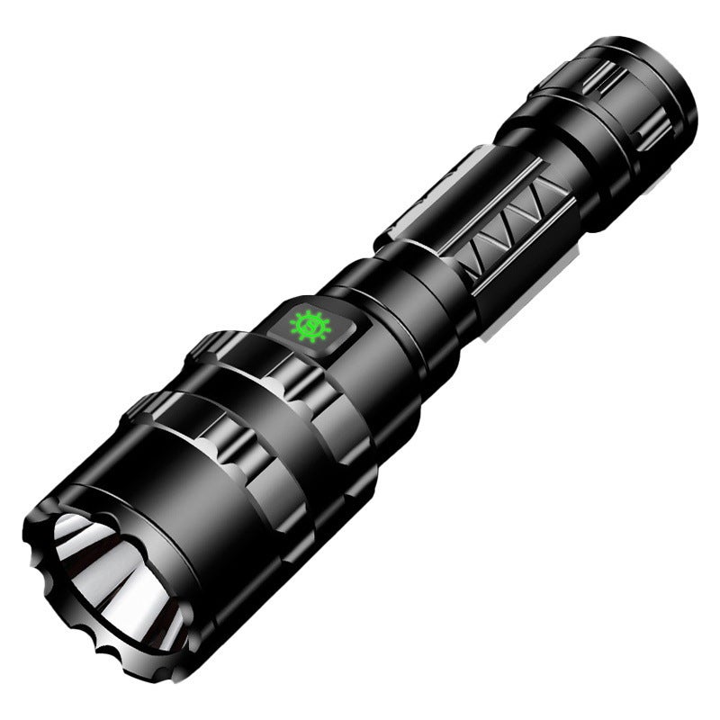 Linterna LED Ultrapotente, Recargable Por USB, 7 Modos, Linterna