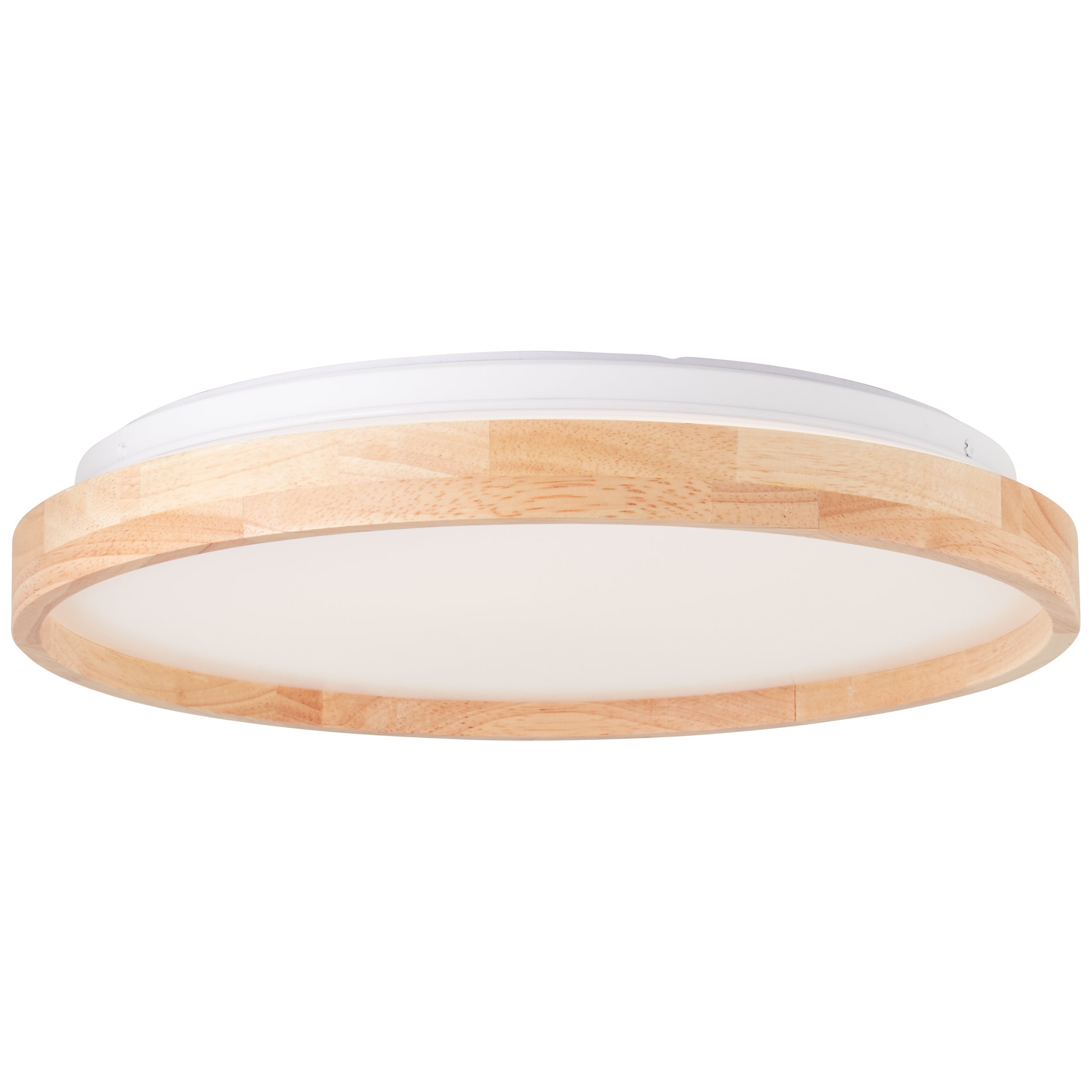 Brilliant Alson LED lampa sufitowa 39cm jasne drewno/biały, metal/drewno/plastik, 1x 26 W LED zintegrowany, (strumień świetlny: 2500lm, barwa światła: - 4