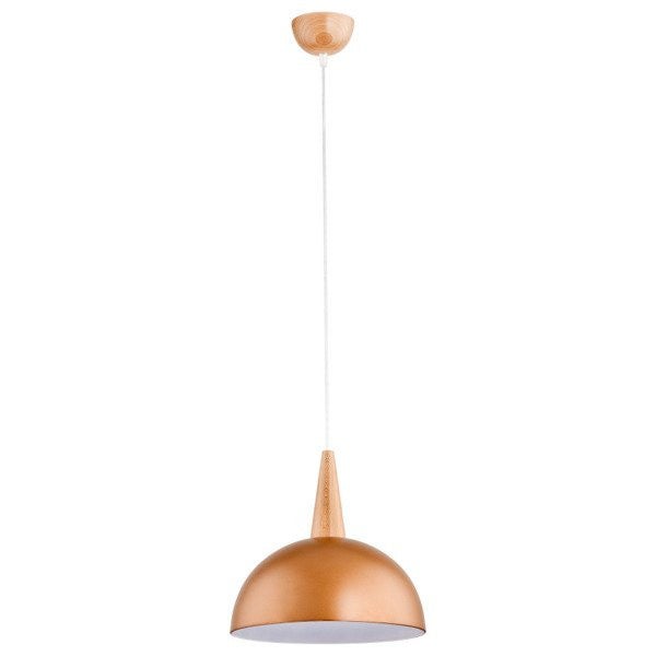 Lampa wisząca Anja złota 1xE27x15W nad stół wym: 90 x 30 x 30 cm szkło Alfa