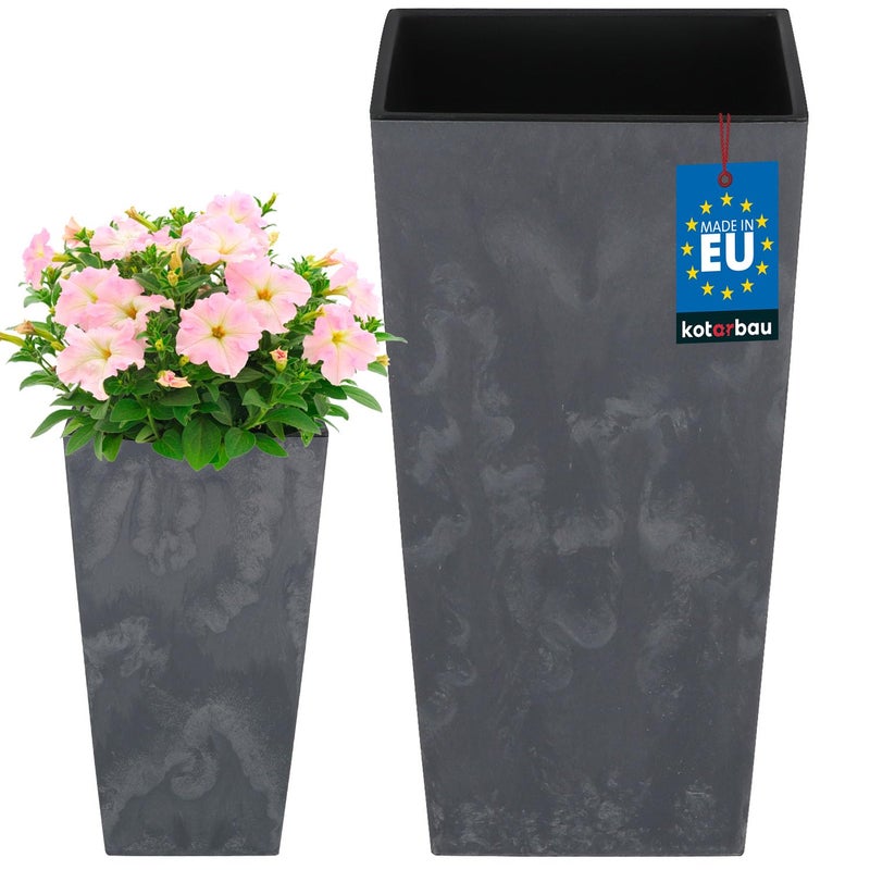 Doniczka donica wkładem osłona osłonka kwiaty rośliny marengo 195x195x375mm - KOTARBAU