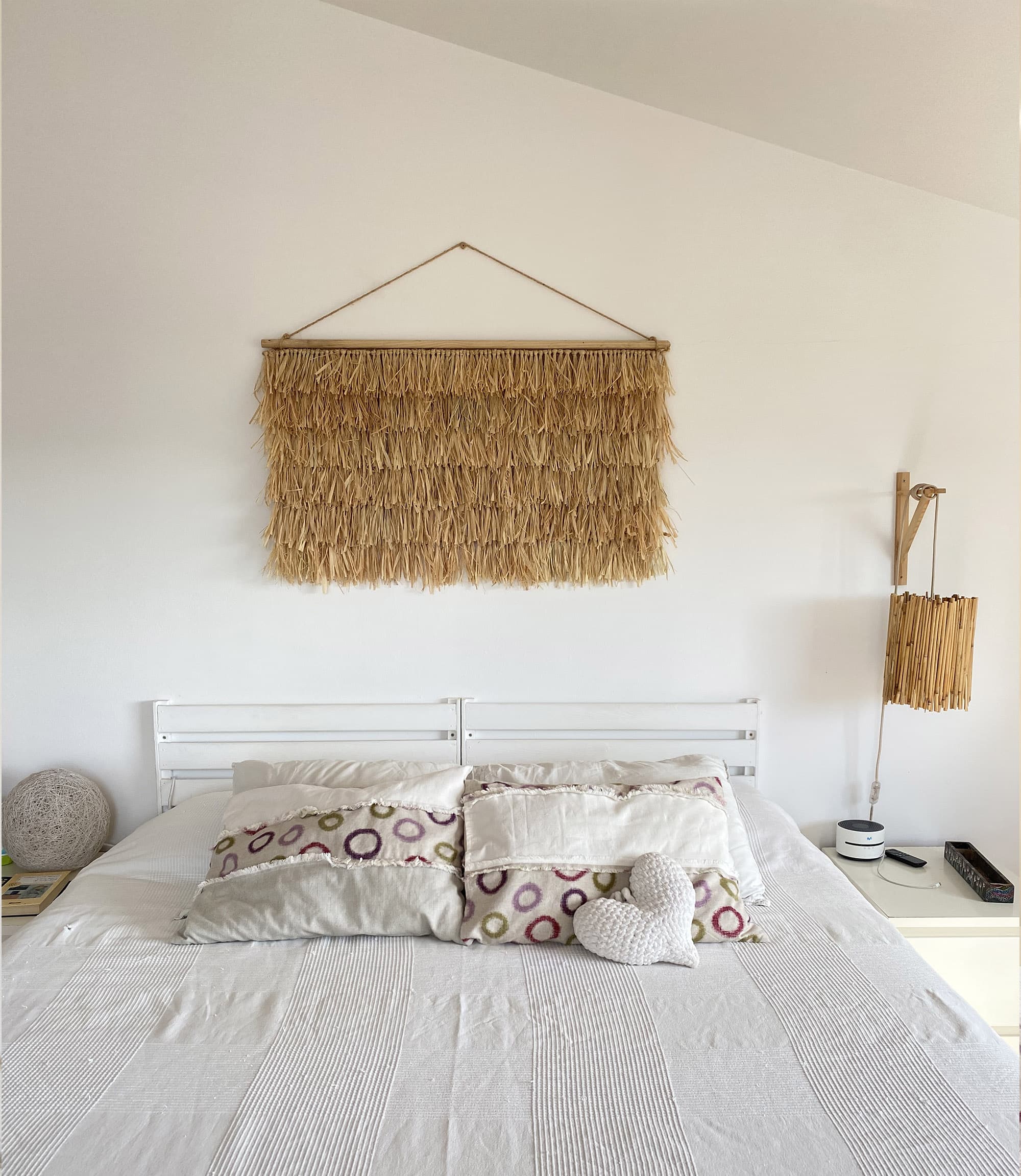 Décoration murale avec franges en raphia - BALI 110 cm - 2