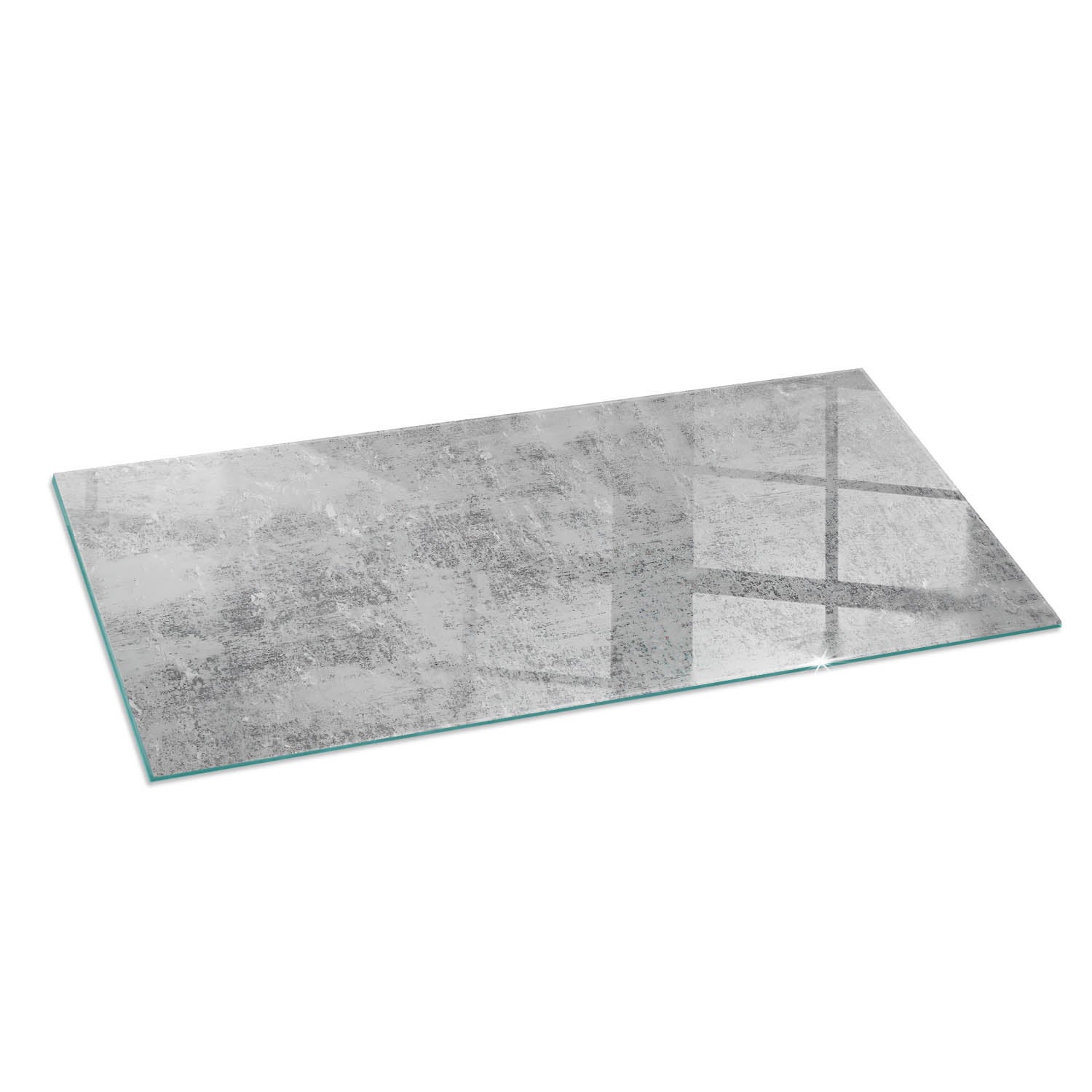 Szkło hartowane na podłogę pod kominek - 125x50 cm - Abstrakcyjna tekstura tła - TULUP