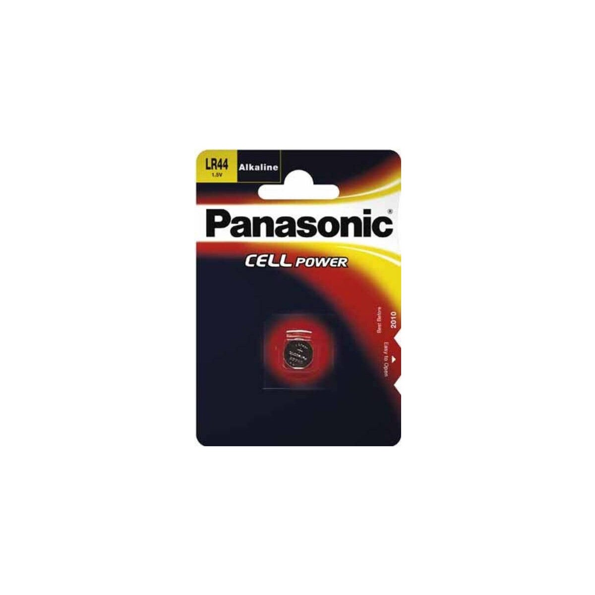 Bateria guzikowa Panasonic LR44 alkaliczna 1,5V 105 mAh srebrny