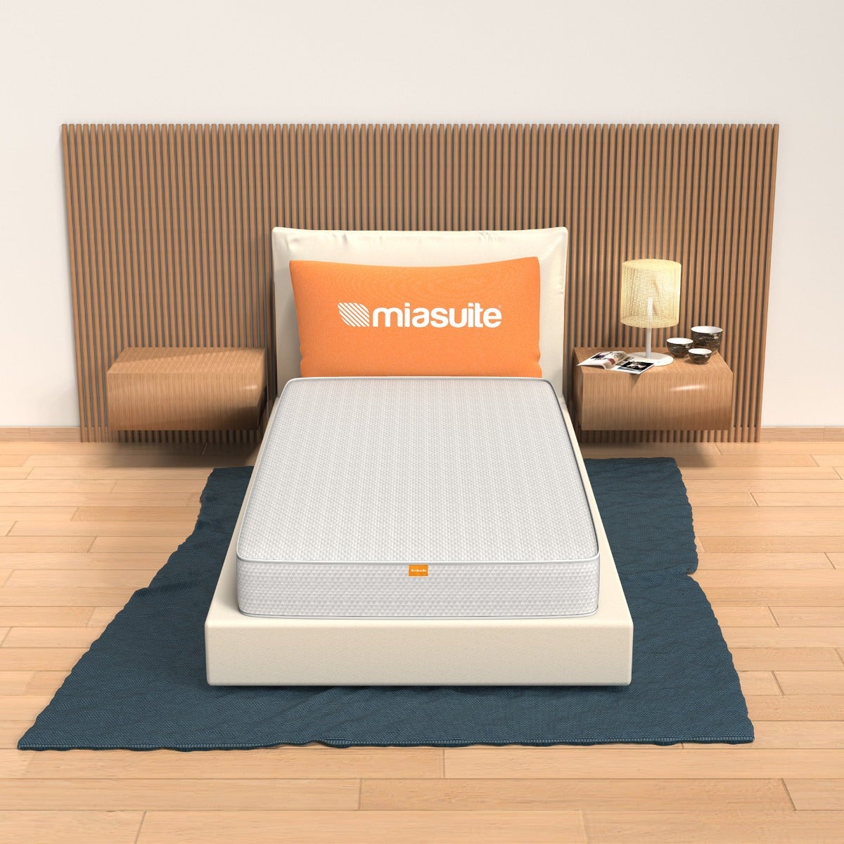 Matelas orthopédique Waterfoam Hauteur 16 cm revêtement coton modèle printemps 90 x 190 cm blanc