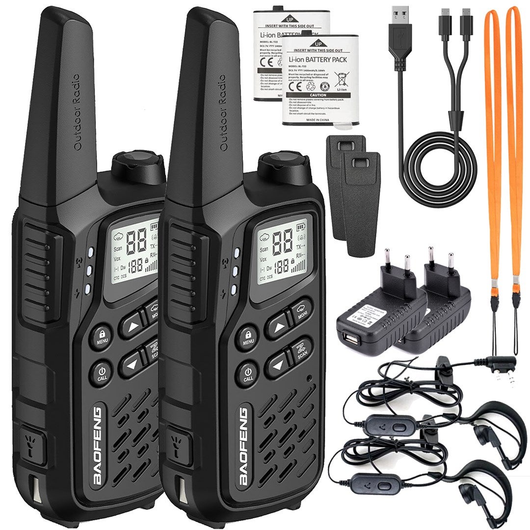 Walkie-talkie Baofeng BF-T25E Negro - 4