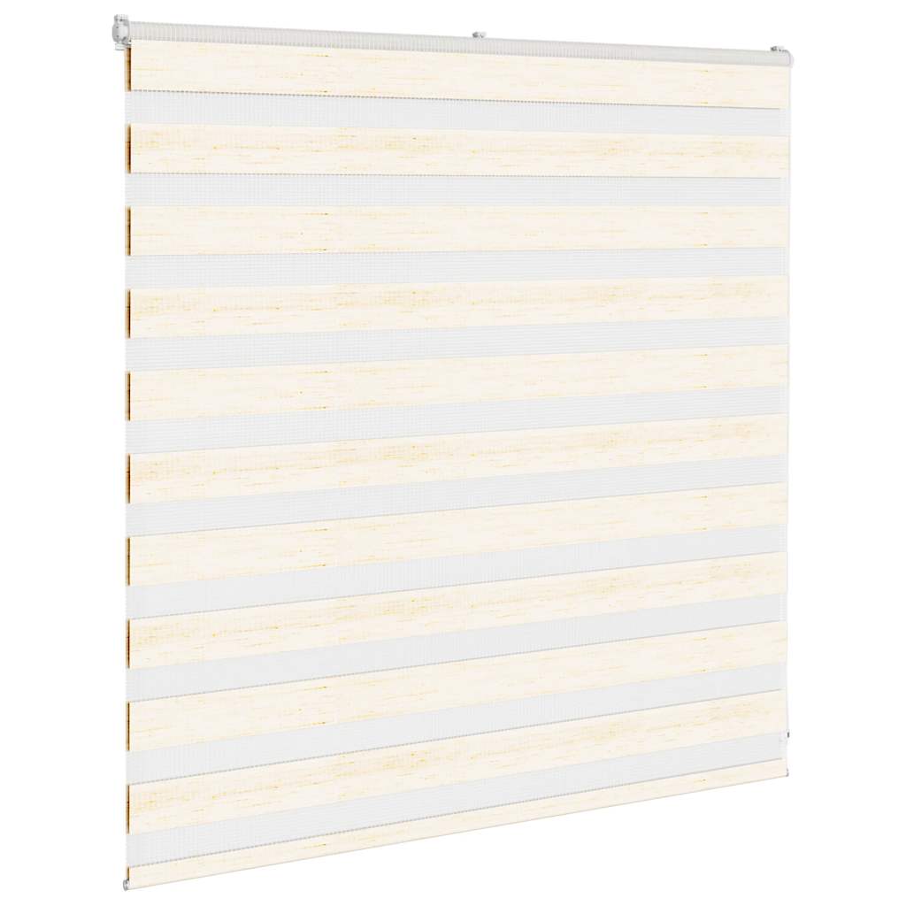 Estor cebra beige mármol tejido ancho 145,9 cm poliéster - 3