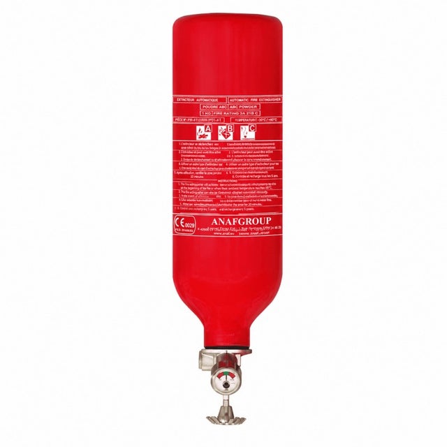 Extincteur 1 kg Poudre ABC automatique CE ANAF