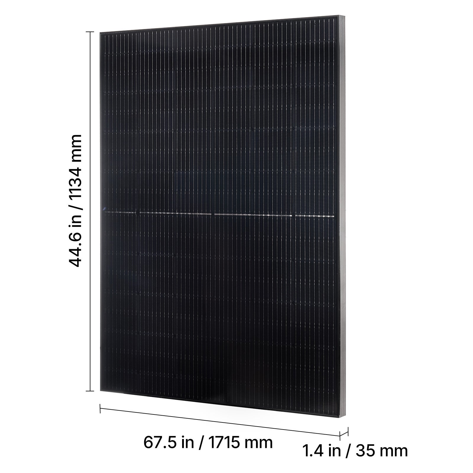Panneau solaire monocristallin SucceBuy 400 W, Lot de 2 panneaux photovoltaïques a haut rendement 23 %,pour une utilisation hors reseau sur toit plat - 9