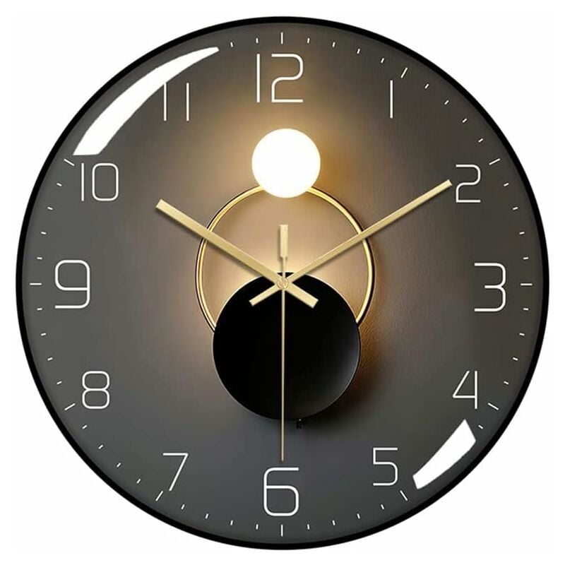 Angoily Kit de Mécanisme Horloge Silencieuse pour Horloge Murale Détachées pour Montage Accessoires