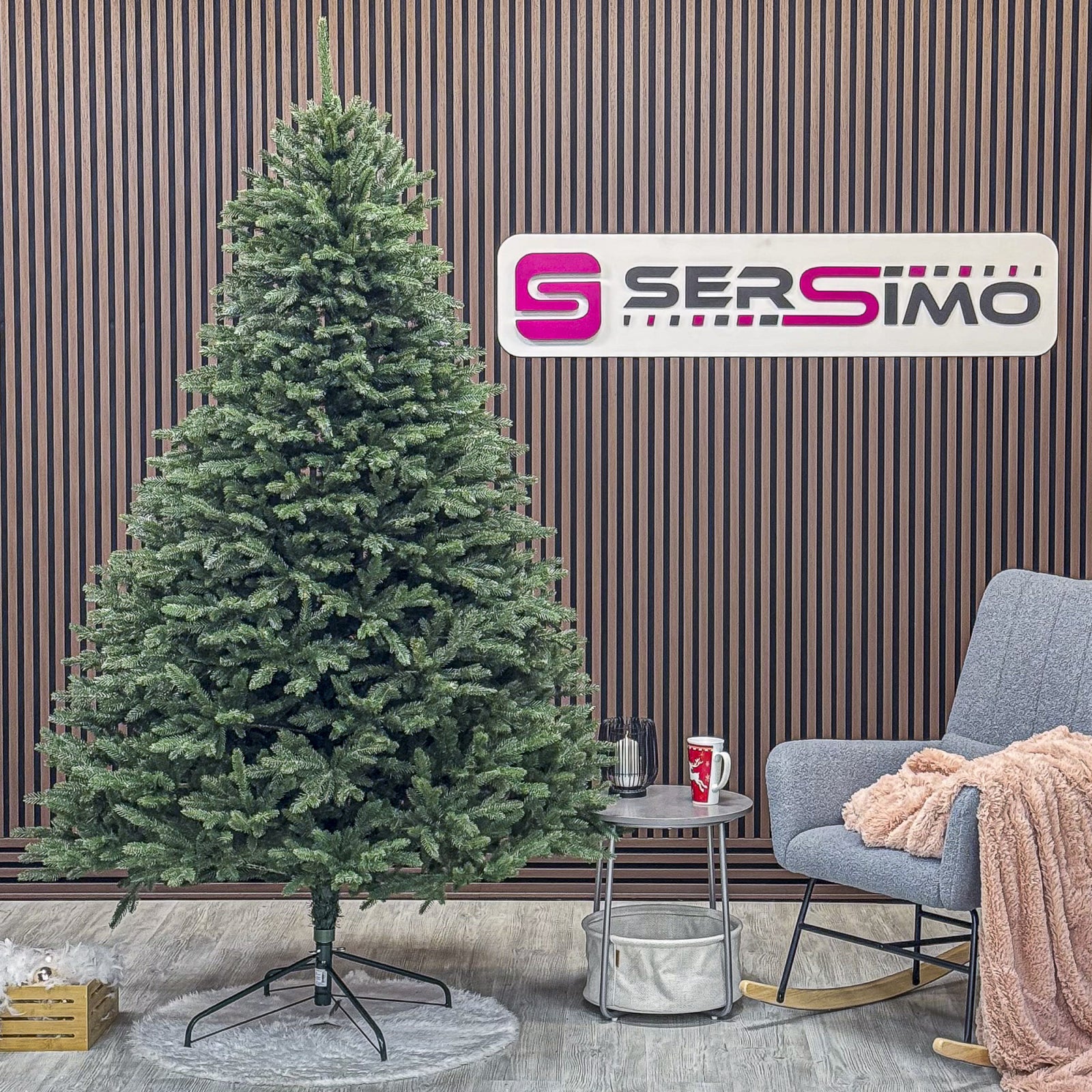Brad artificial Christmas Deluxe, Alpin Select, integral 3D, 230cm