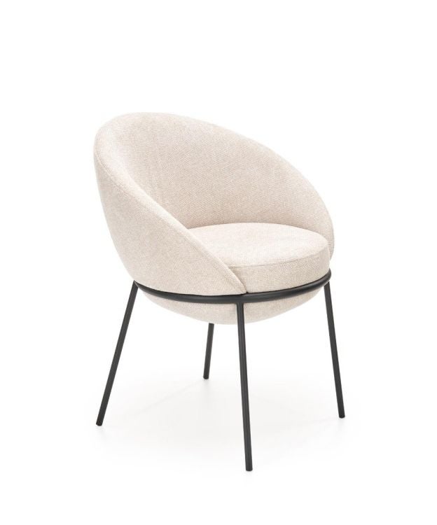 Krzesło tapicerowane K482 beżowe