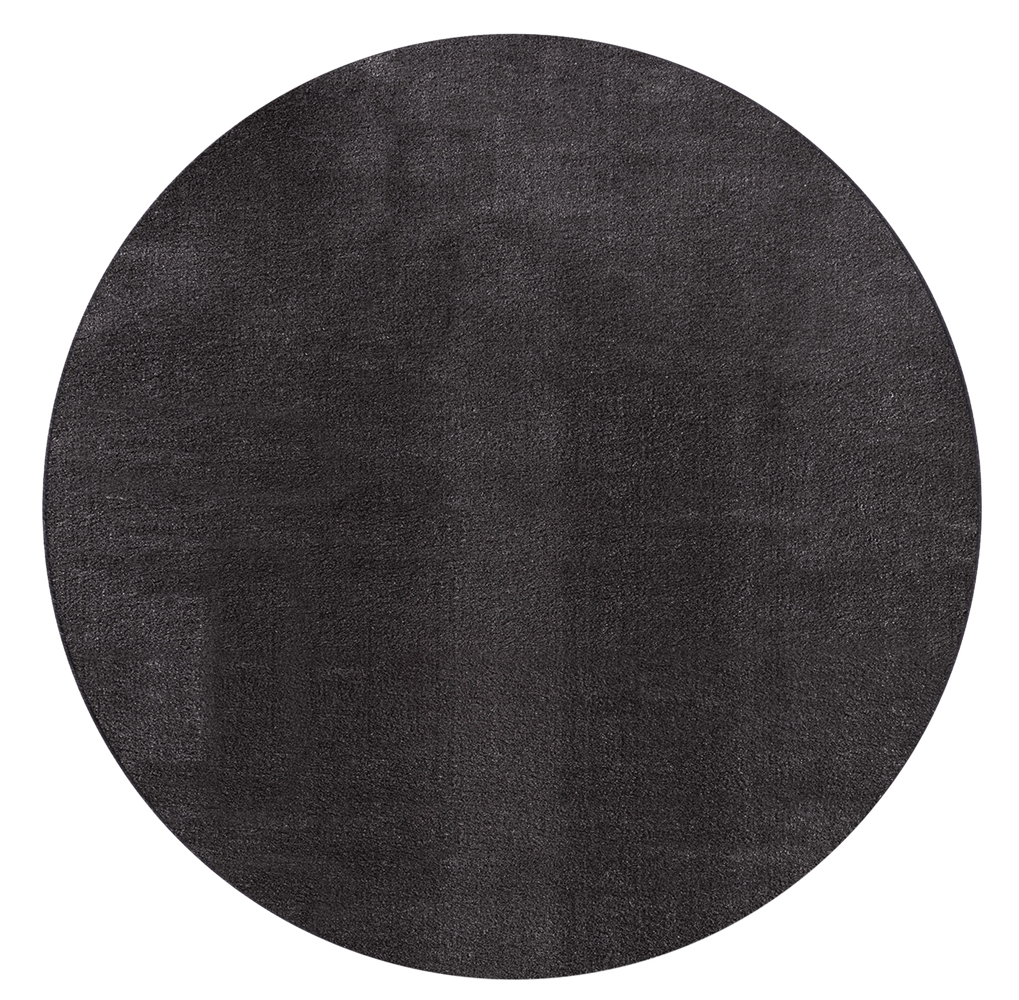 the carpet Relax tapis moelleux à poils courts, dessous antidérapant, lavable à 30 degrés, super soft, aspect fourrure, Anthracite, 160 cm - 3