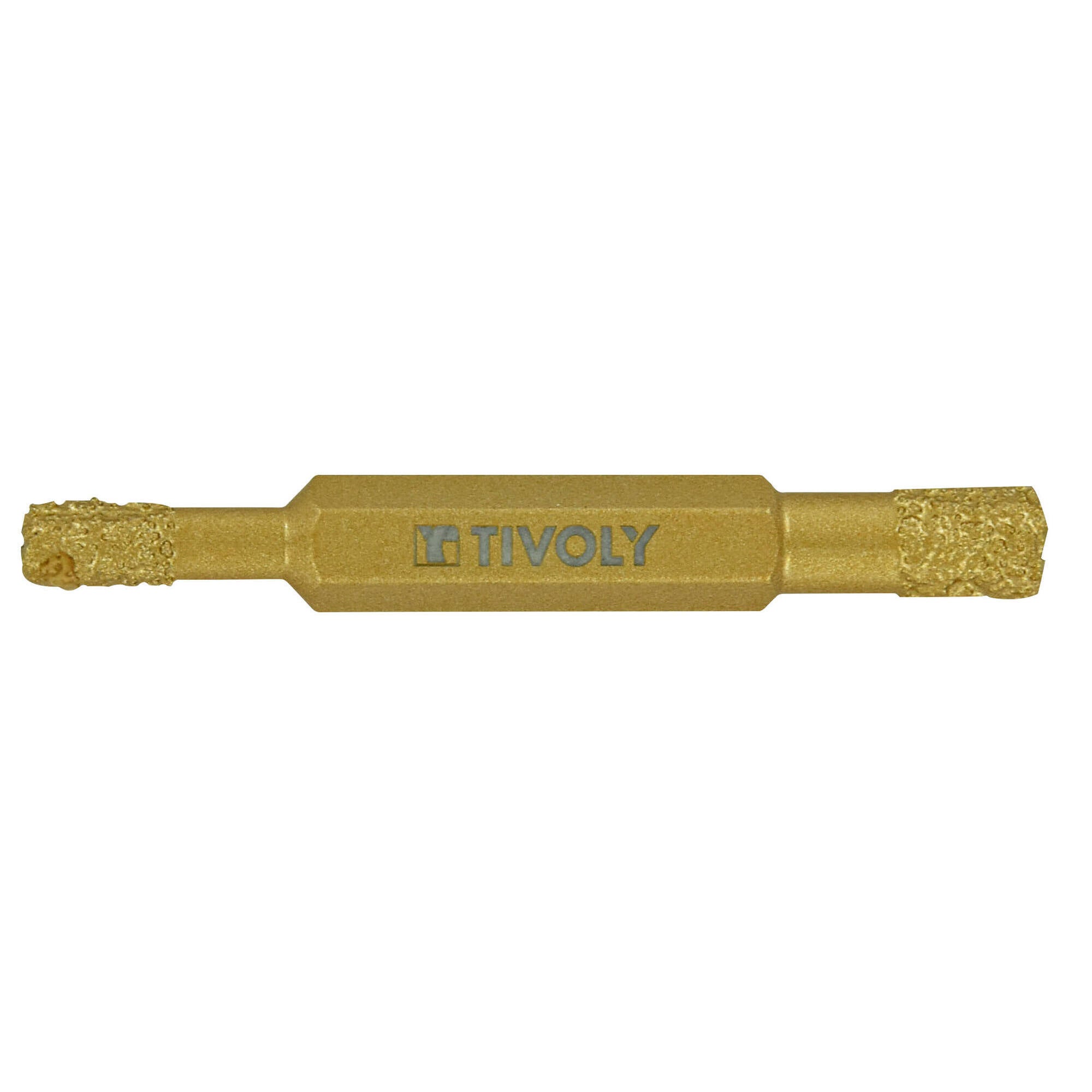 Foret Diamant TIVOLY 8 Mm - Pour Carrelage, Grès-cérame, Céramique - Perçage à Eau - Queue 3 Méplats - 7