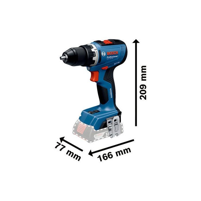 Zestaw Combo BOSCH - GSR 18V-65 + GDX 18V-285 + GBH 18V-22 - 3x5.0Ah Akumulatory + Ładowarka 12V-18V-80 - 3