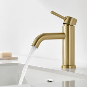 Robinet De Lavabo HOGART Bec Haut - Mitigeur Monocommande Pivotant 360° Pour Salle De Bain