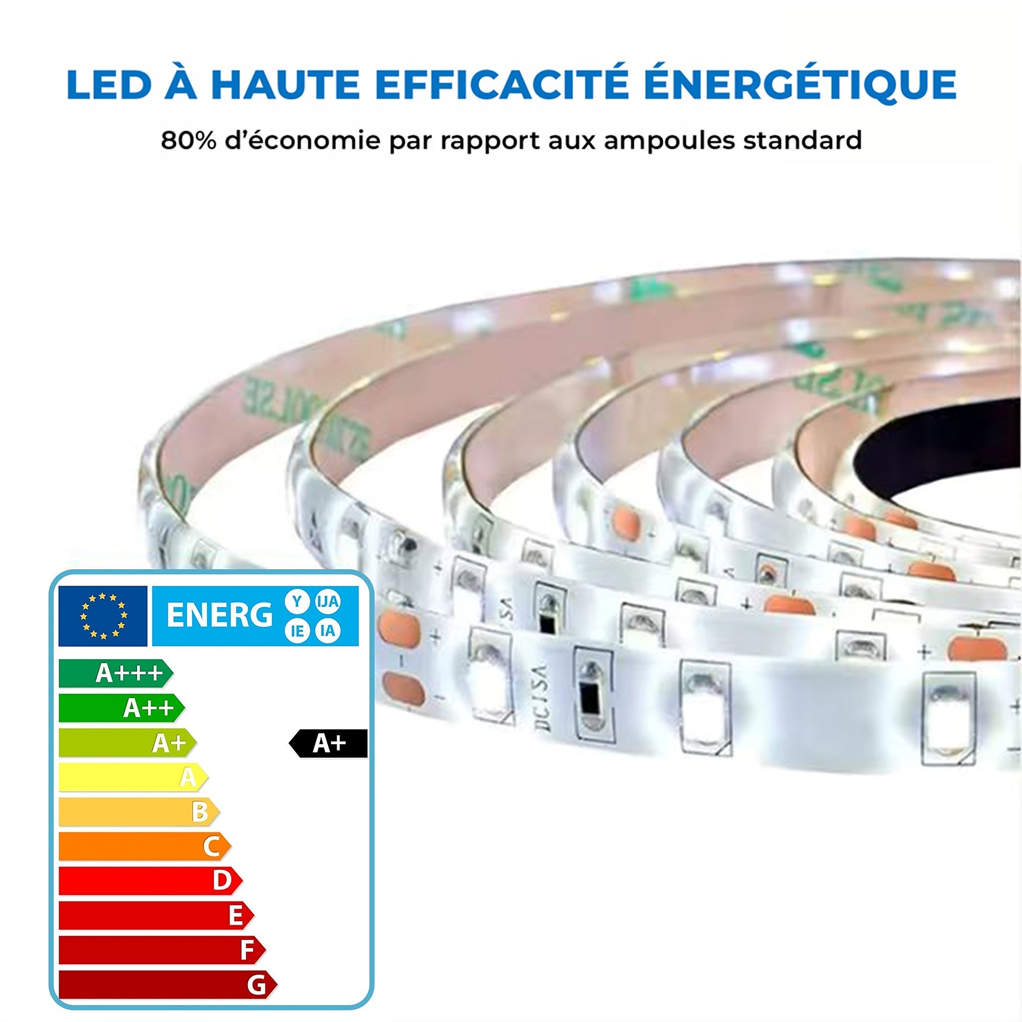 Miroir de salle de bain 140x80cm avec horloge digitale et éclairage LED à couleur réglable (2700K/4600K/6500K) - 7