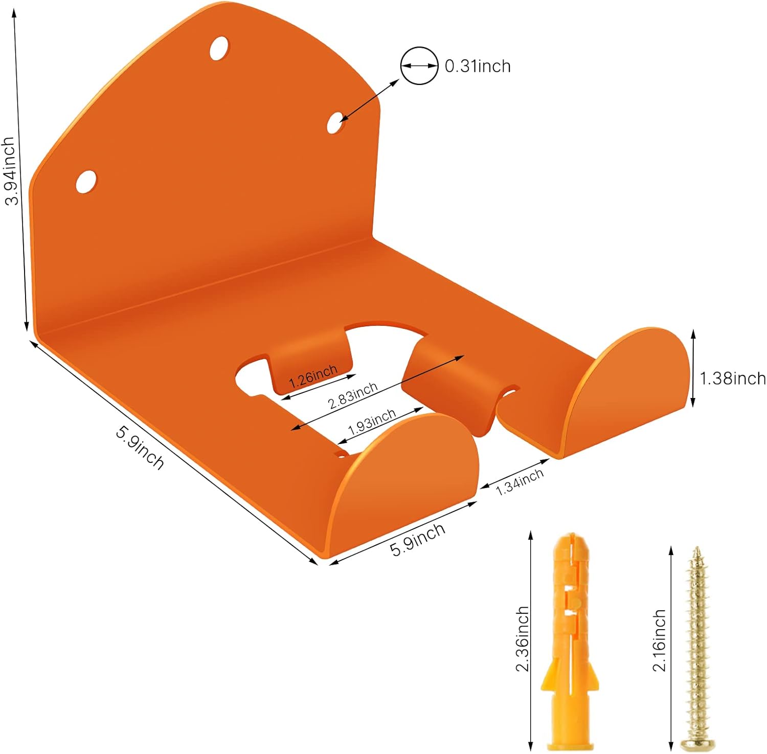 Support De Rangement Pour Débroussailleuse – Organiseur Garage – SODIAL É3009