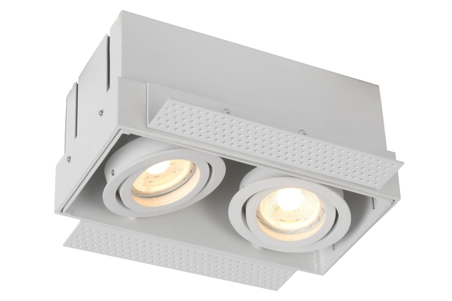 TRIMLESS-Spot encastrable 2 lumières L18.5cm - - 6