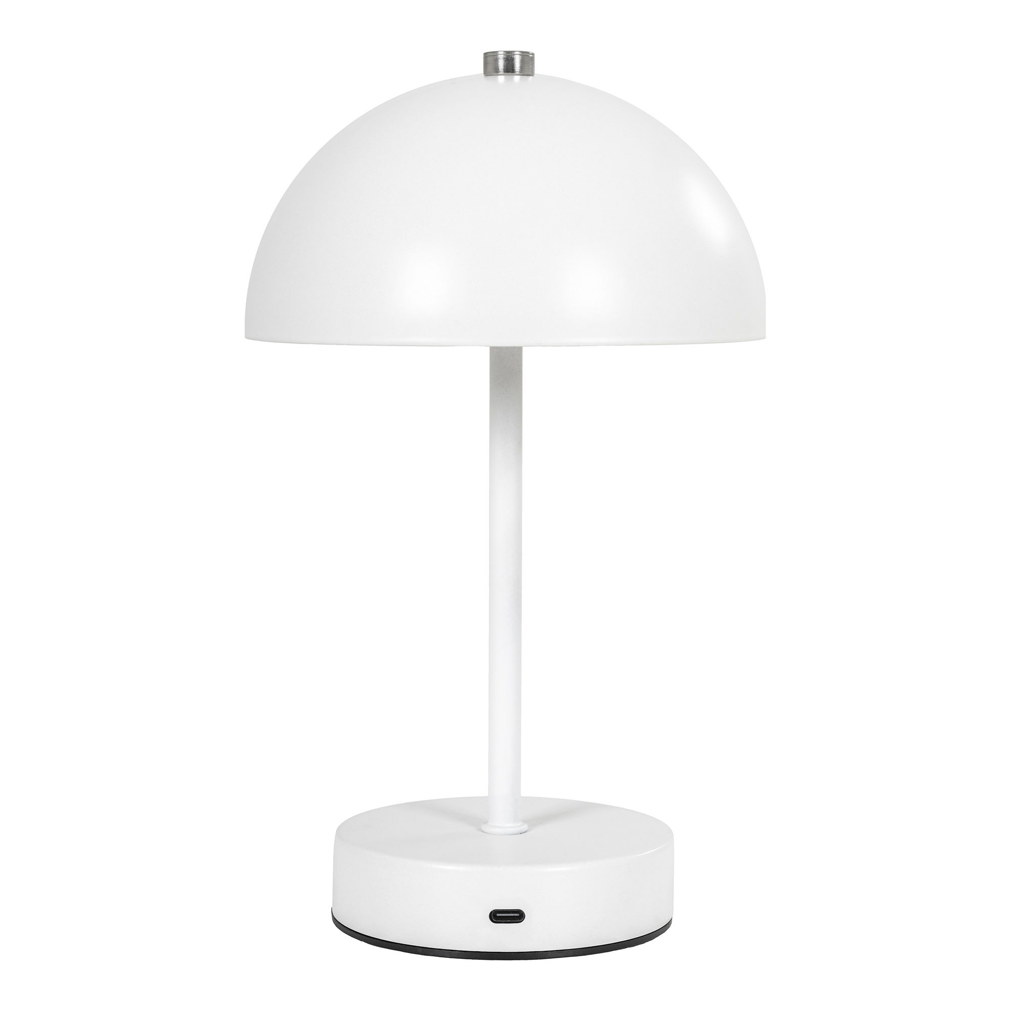 Holt Lampa stołowa LED ładowalna biała.